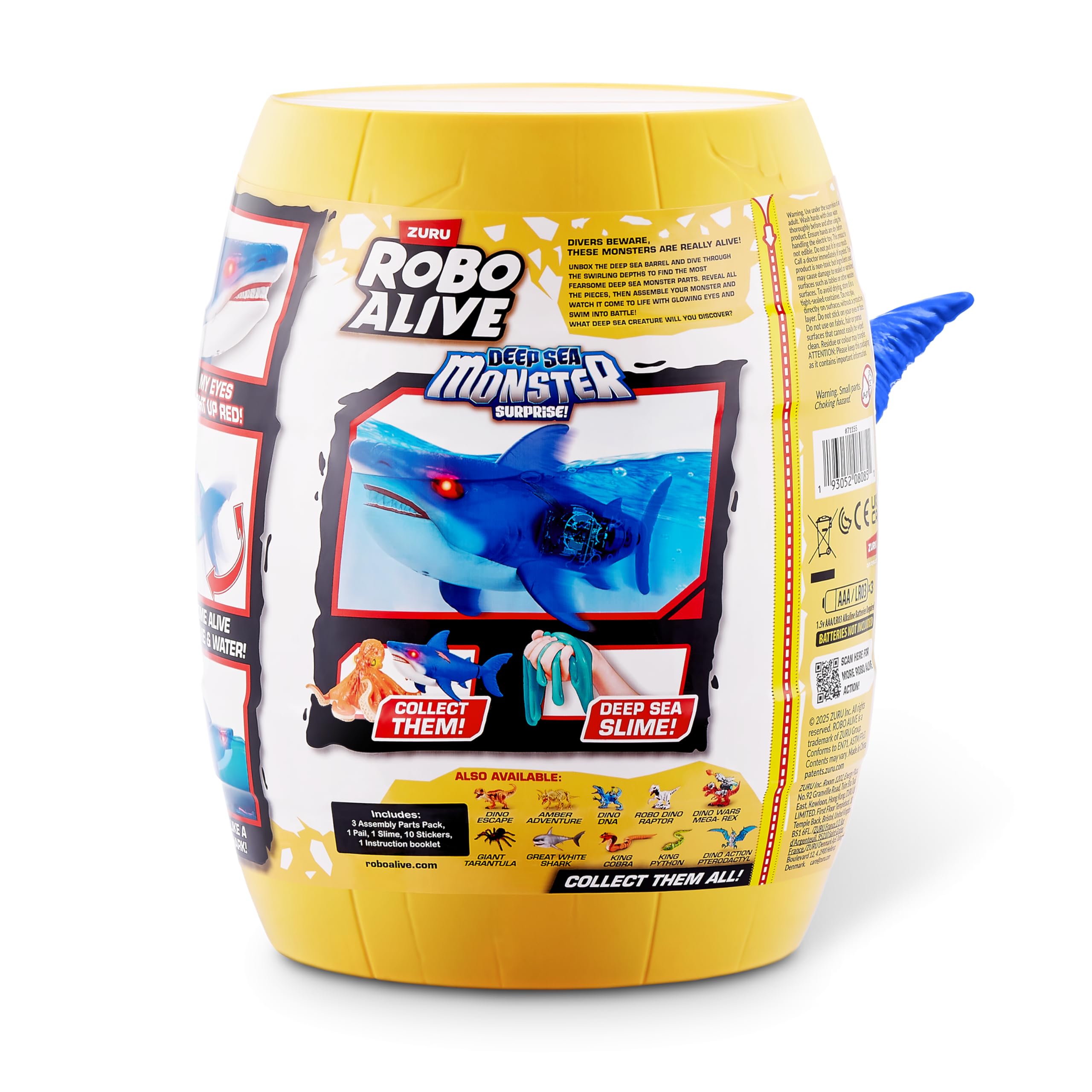 Amazon | Robo Alive-Standard-Series 1-DEEP SEA Monster Surprise
